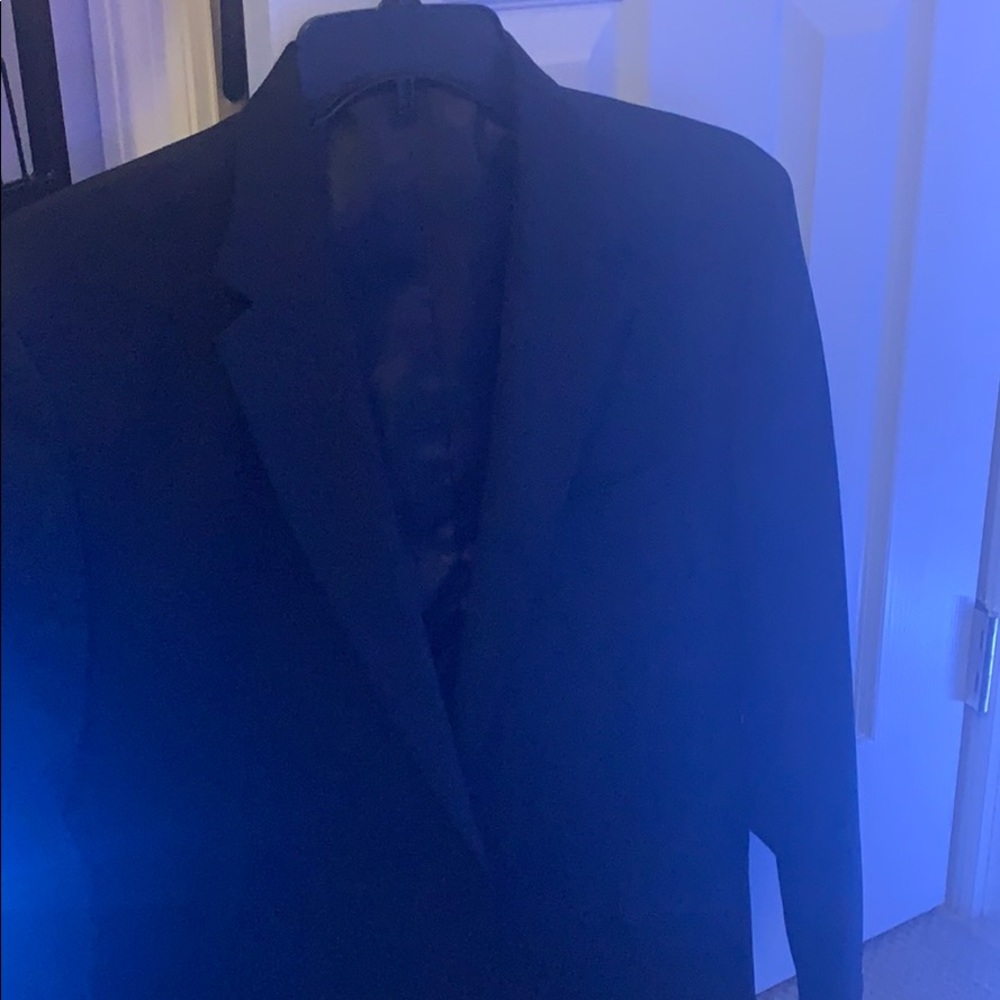 Black dockers slim fit suit